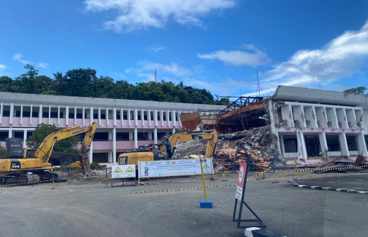 Gedung Baru Kantor Gubernur Berbentuk Kearifan Lokal dan Rendah Karbon